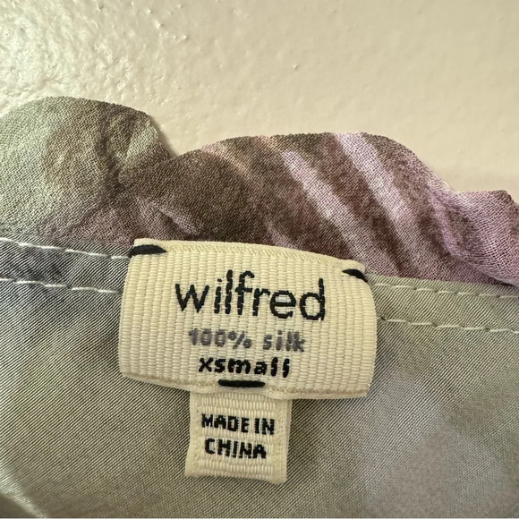 Aritza Wilfred 100% Silk Mini Dress Women Size XS - Picture 4 of 5